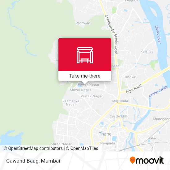 Gawand Baug map
