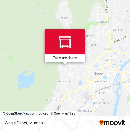 Wagle Depot map