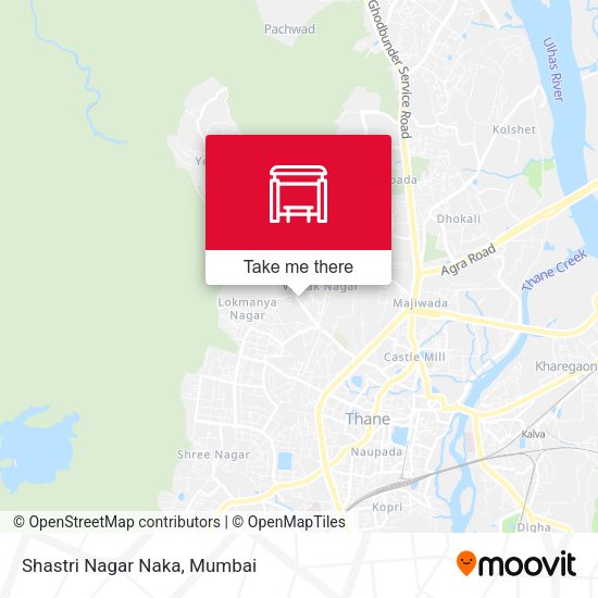 Shastri Nagar Naka map