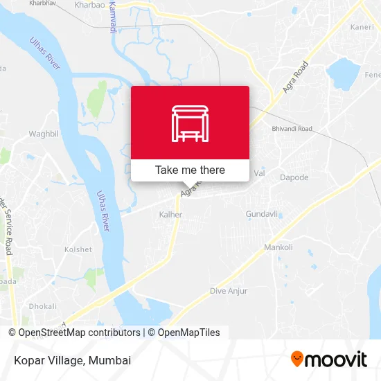 Kopar Gaon map