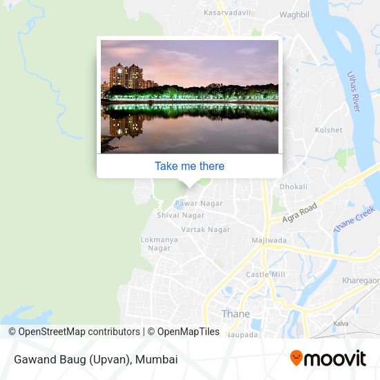 Gawand Baug (Upvan) map