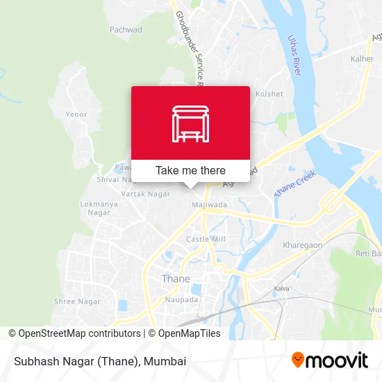 Subhash Nagar (Thane) map