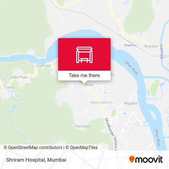 Shriram Hospital map