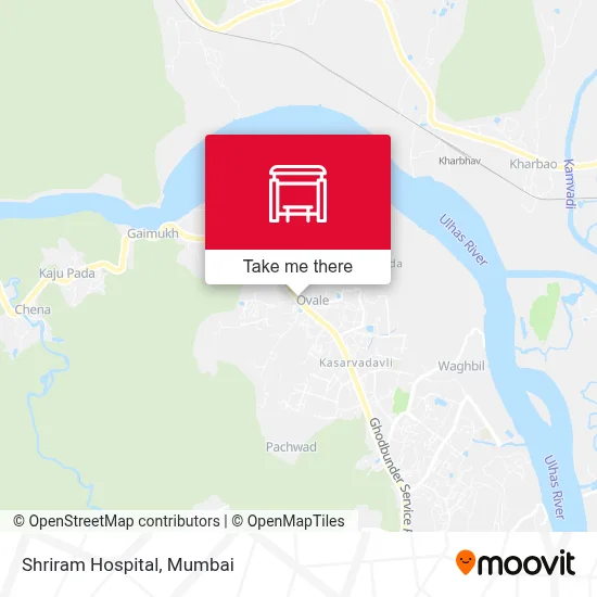 Shriram Hospital map