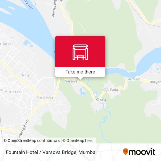 Fountain Hotel / Varsova Bridge map