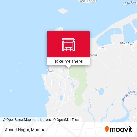 Anand Nagar map