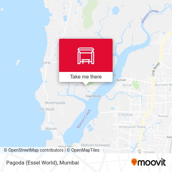 Pagoda (Essel World) map