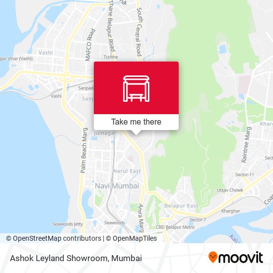 Ashok Leyland Showroom map