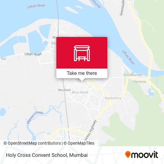 Holy Cross Convent School map