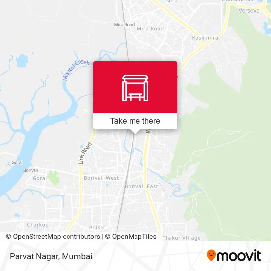 Parvat Nagar map