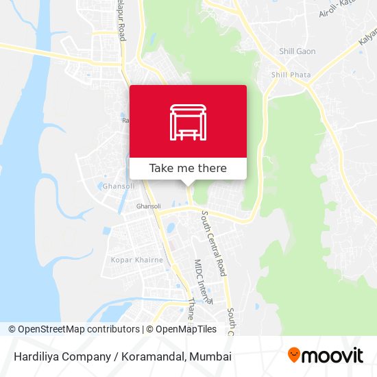 Hardiliya Company / Koramandal map