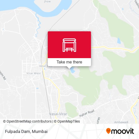 Fulpada Dam map