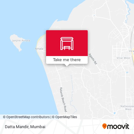 Datta Mandir map