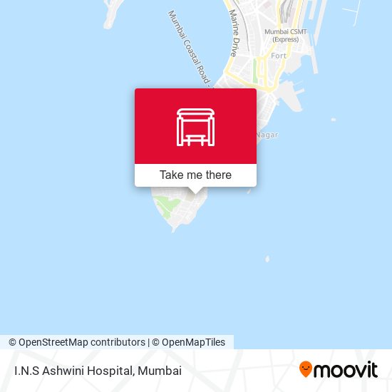 I.N.S Ashwini Hospital map