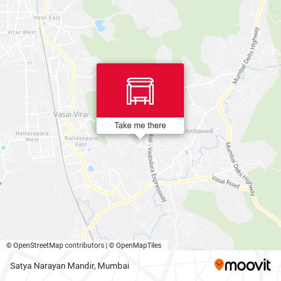 Satya Narayan Mandir map