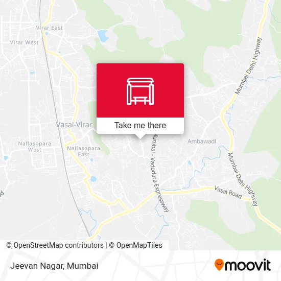 Jeevan Nagar map