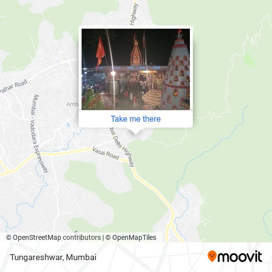 Tungareshwar map