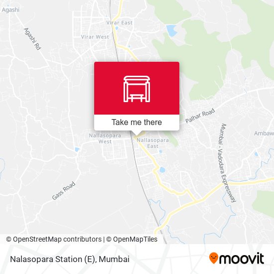 Nalasopara Station (E) map