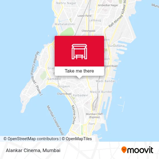 Alankar Cinema map