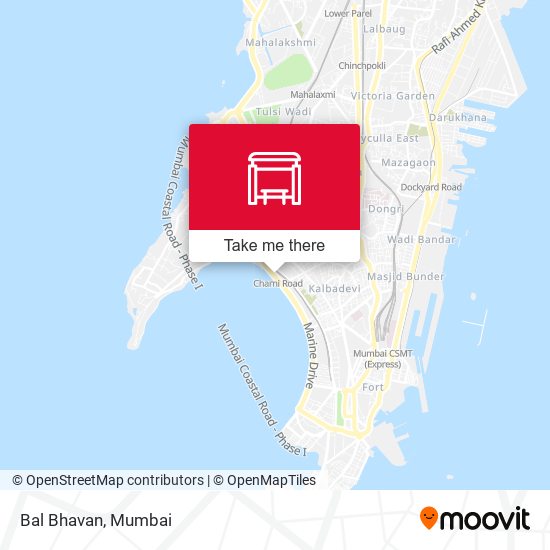 Bal Bhavan map