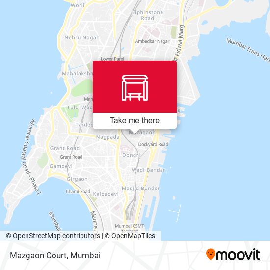 Mazgaon Court map