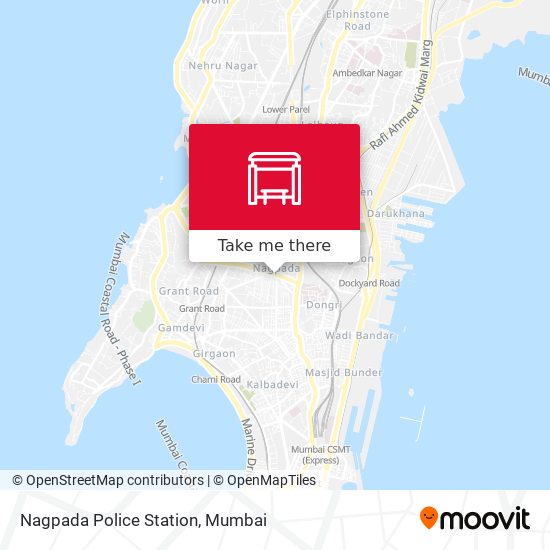 Nagpada Police Station map