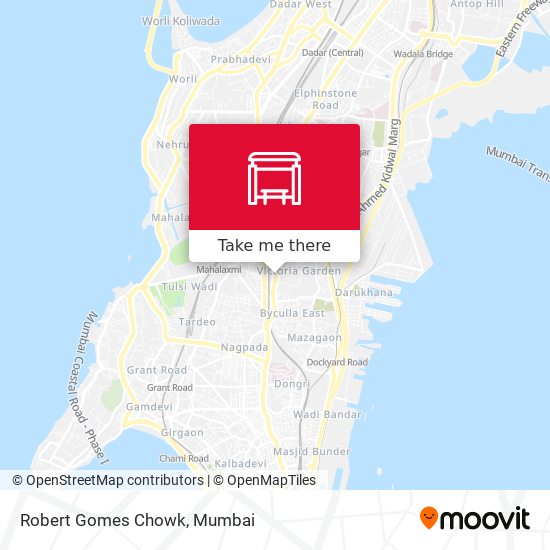 Robert Gomes Chowk map