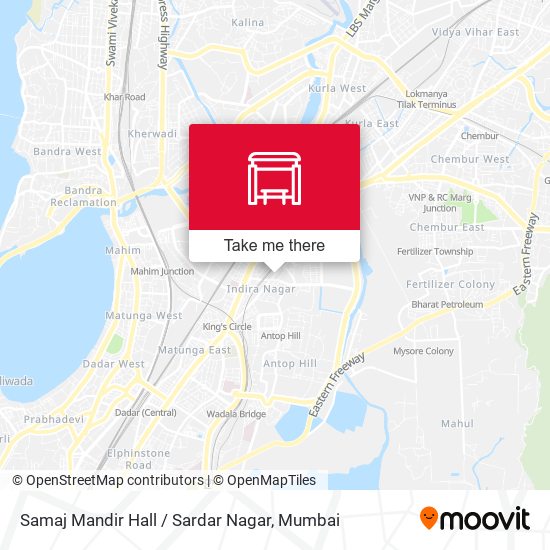 Samaj Mandir Hall / Sardar Nagar map