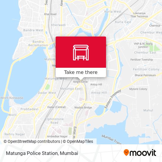 Matunga Police Station map