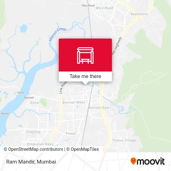 Ram Mandir map