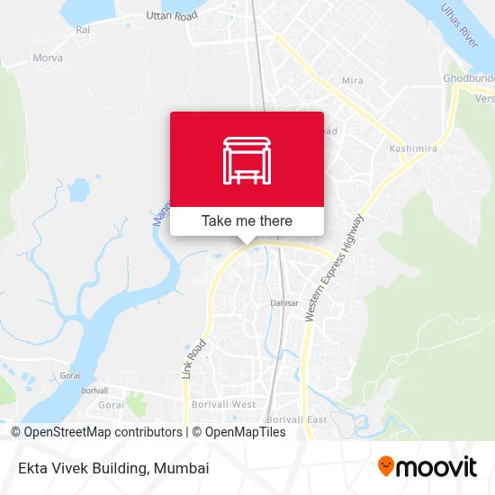 Ekta Vivek Building map