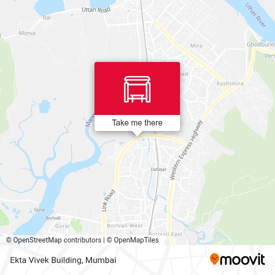 Ekta Vivek Building map