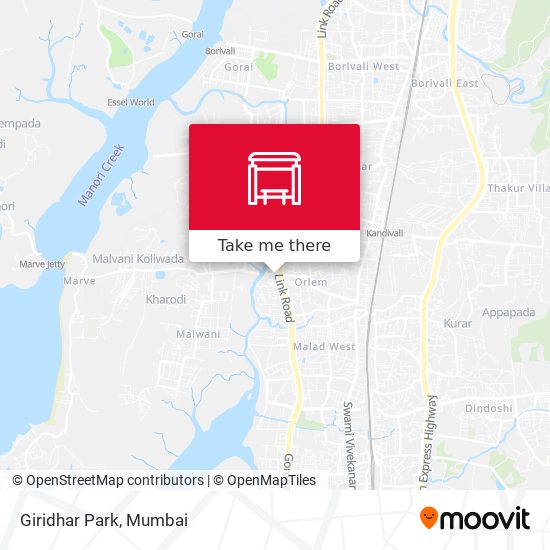 Giridhar Park map