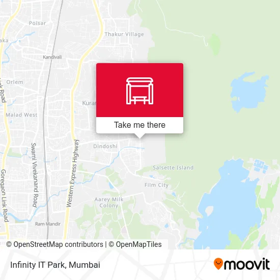 Infinity IT Park map