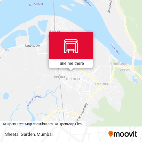 Sheetal Garden map