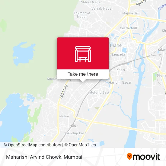 Maharishi Arvind Chowk map
