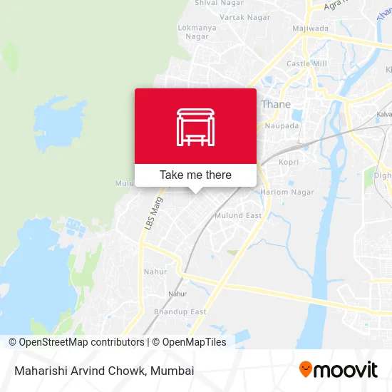 Maharishi Arvind Chowk map