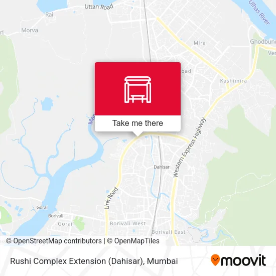 Rushi Complex Extension (Dahisar) map