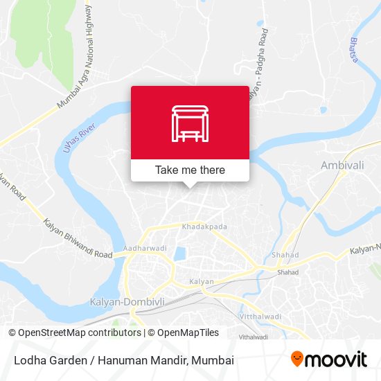 Lodha Garden / Hanuman Mandir map