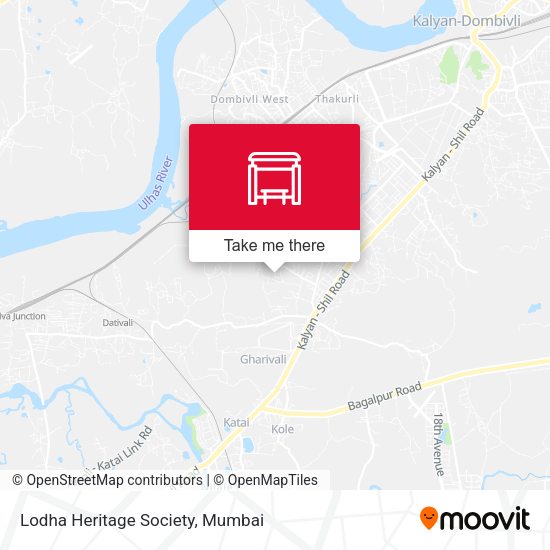 Lodha Heritage Society map