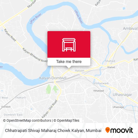 Chhatrapati Shivaji Maharaj Chowk Kalyan map