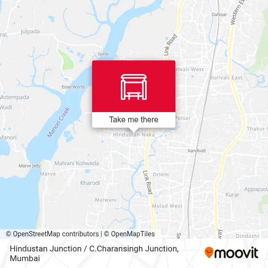 Hindustan Naka / C.Charansingh Chk. map