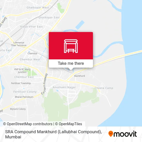 SRA Compound Mankhurd (Lallubhai Compund) map