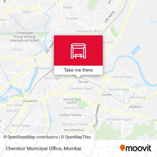 Chembur Municipal Office map