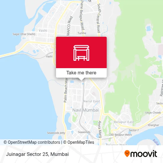 Juinagar Sector 25 map