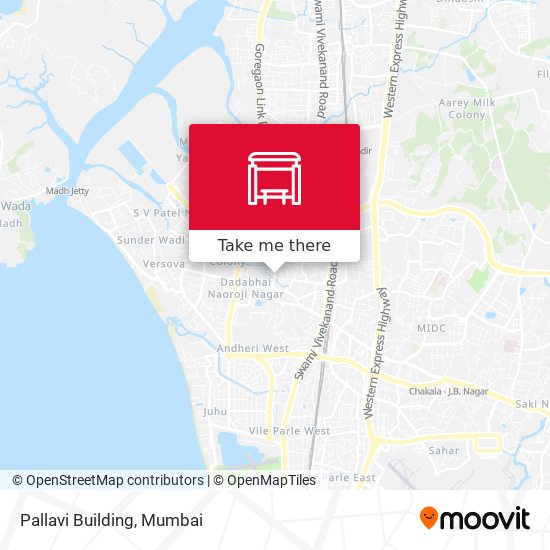 Pallavi Building map