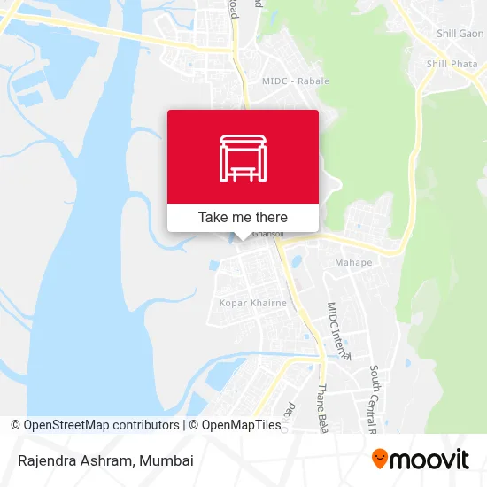 Rajendra Ashram map