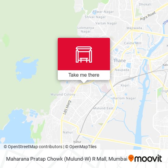 Maharana Pratap Chowk (Mulund-W) R Mall map