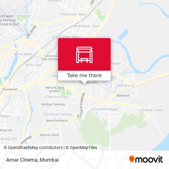 Amar Cinema map