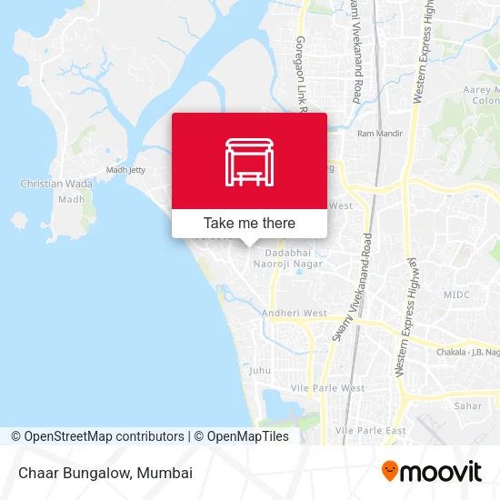 Chaar Bungalow map